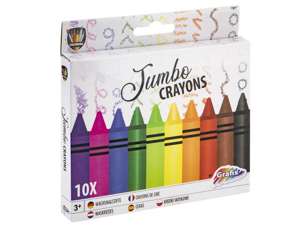 FARGESTIFTER JUMBO - 10 STK MOXY 