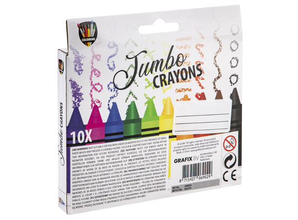 FARGESTIFTER JUMBO - 10 STK MOXY 