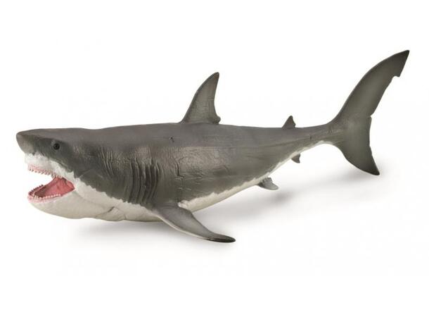 MEGALODON HAI M/BEVEGELIG KJEVE - DELUXE COLLECTA 