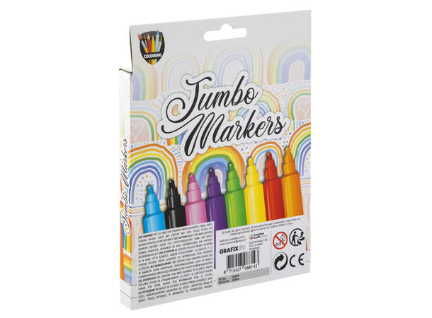 TUSJPENN JUMBO - 8 STK MOXY 