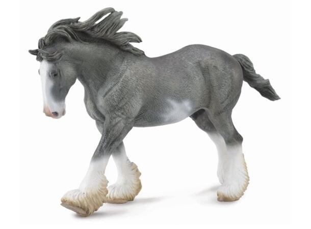CLYDESDALE STALLION BLUE ROAN 