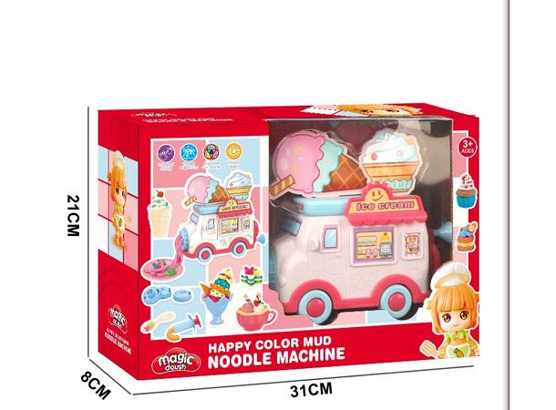 MODELLKITT - ISKREMBIL SETT MAGIC DOUGH 