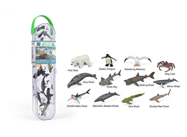 BOX OF MINI SEA ANIMALS - 3 