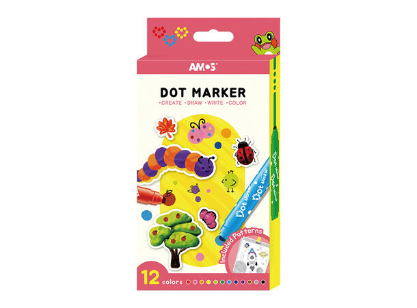 TUSJ - DOT MARKER 12 STK AMOS 