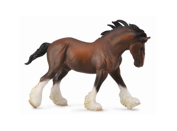 CLYDESDALE HINGST BRUN XL 88621 COLLECTA 